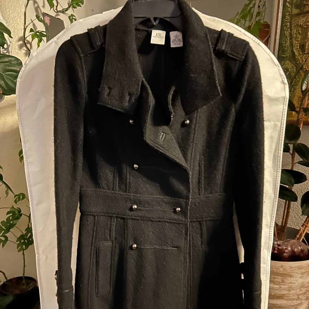 Wool Military Coat